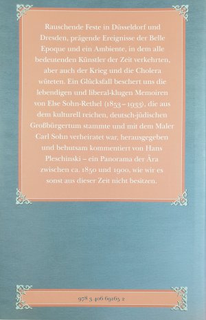 gebrauchtes Buch – ans Pleschinski – Ich war glücklich, ob es regnete oder nicht: Lebenserinnerungen von Else Sohn-R