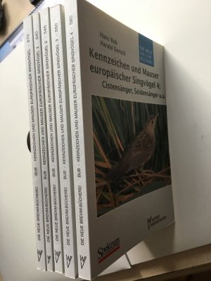 Kennzeichen und Mauser europäischer Singvögel    -   Allgemeiner Teil +  Teil  1. , 2. 3. und 4.