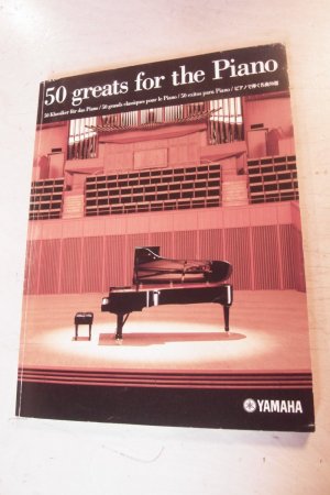 gebrauchtes Buch – kolektiv – 50 greats for the Piano = 50 Klassiker für das Piano = 50 grands classiques pour le piano = 50 exitos para piano