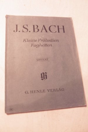 gebrauchtes Buch – J.S. Bach – Kleine Präludien