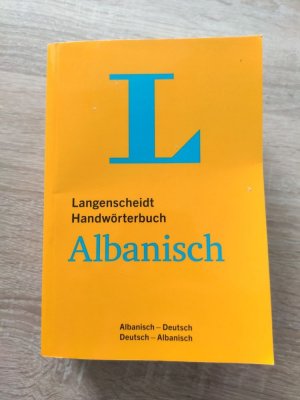 gebrauchtes Buch – Oda Buchholz u – Langenscheidt Handwörterbuch Albanisch - Albanisch-Deutsch/Deutsch-Albanisch