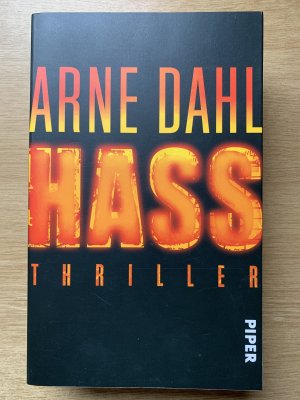 gebrauchtes Buch – Arne Dahl – Hass