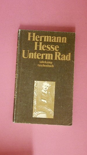 gebrauchtes Buch – Hermann Hesse – UNTERM RAD. ST 52. Erzählung