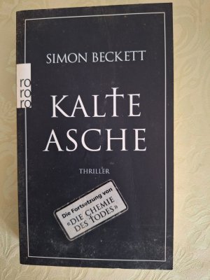 gebrauchtes Buch – Simon Beckett – Kalte Asche