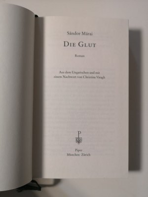 gebrauchtes Buch – Sándor Márai – Die Glut