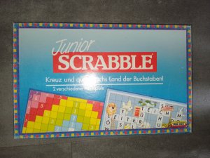 gebrauchtes Spiel – Scrabble Junior ~ 2 verschiedene Wortspiele in einem