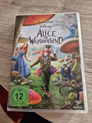 gebrauchter Film – Disney Alice im Wunderland, Johnny Deep