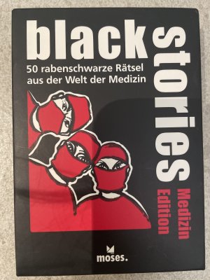 gebrauchtes Spiel – black Stories Medizin Edition