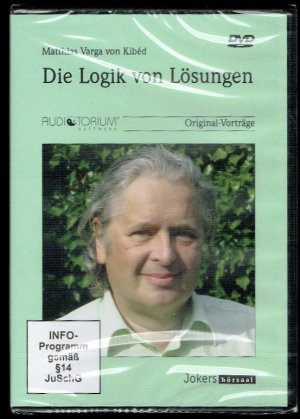 gebrauchtes Hörbuch – Varga von Kibéd – Die Logik von Lösungen