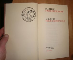 antiquarisches Buch – Mostar, Gerhart Herrmann – Marcus Valerius Martialis