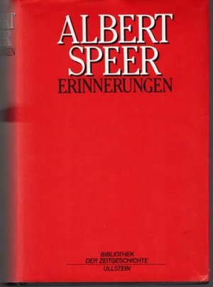 gebrauchtes Buch – Albert Speer – Erinnerungen.