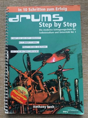 gebrauchtes Buch – Anthony Lush – Drums Step by Step