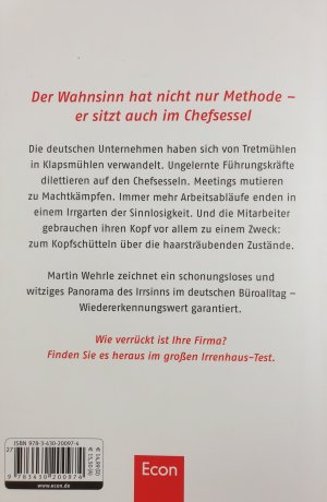 gebrauchtes Buch – Martin Wehrle – Ich arbeite in einem Irrenhaus