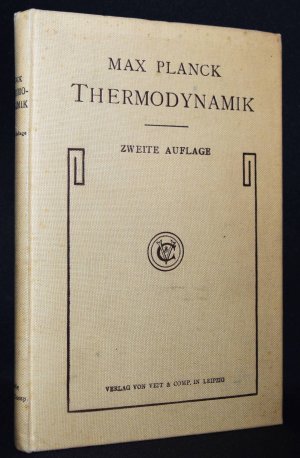 Vorlesungen über Thermodynamik.