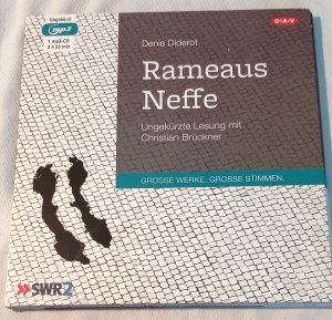 gebrauchtes Hörbuch – Denis Diderot – Rameaus Neffe - Ungekürzte Lesung mit Christian Brückner (1 mp3-CD)