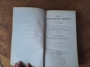 Berliner Astronomisches Jahrbuch 1854