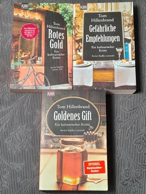 Rotes Gold (Band 2) / Gefährliche Empfehlungen (Band 5) / Goldenes Gift (Band 7)