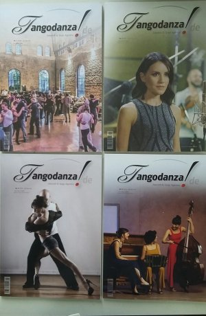 4 x Tango Danza / Tangodanza 2024. Zeitschrift für Tango Argentino - Jahrgang 2024: Nr. 1 - 4