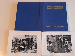 Palast der Republik - Fotodokumentation vom Bau . 19 Vintage Fotos