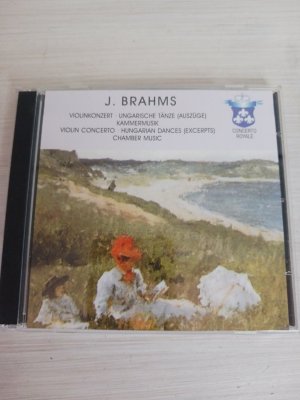 gebrauchter Tonträger – J. Brahms – Violinkonzert