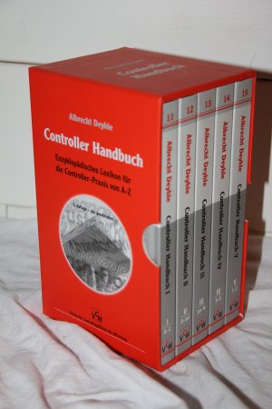 Controller-Handbuch: Enzyklopädisches Lexikon für die Praxis. 5 Bücher im praktischen Original-Schuber Teil I, II, III, IV, V