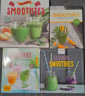 gebrauchtes Buch – Dr. med. Eberhard J – Smoothies - Powermix aus purer Natur / Smoothies - Obst-Power im Glas / Gesunde Smoothies - Fitness-Power aus dem Glas / gesunde Smoothies & Powershakes