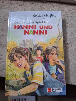 gebrauchtes Buch – Enid Blyton – Band 22., Gefährliches Spiel für Hanni und Nanni