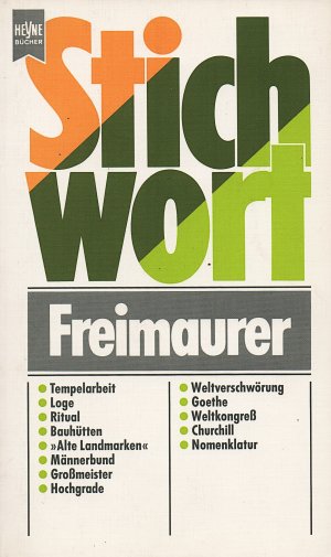 gebrauchtes Buch – Jürgen Holtorf / Karl-Heinz Lock – Freimaurer