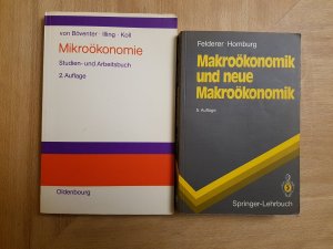 2 Bü.: Mikroökonomie - Studien- und Arbeitsbuch / Makroökonomik und neue Makroökonomik