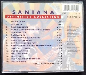 gebrauchter Tonträger – Santana – Definitive collection - Best of the best