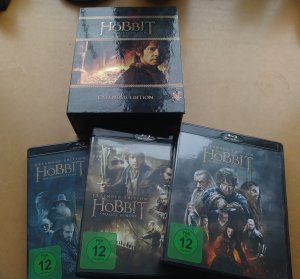 gebrauchter Film – Peter Jackson – Extended Edition Der Hobbit Die Spielfilm Trilogie Blu-ray Disc