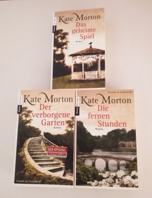 3 X Kate Morton - Der verborgene Garten + Das geheime Spiel + Die fernen Stunden