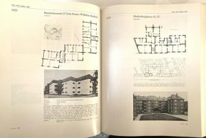 Berlin und seine Bauten. Teil IV: Wohnungsbau. Band B: Die Wohngebäude - Mehrfamilienhäuser. Mit sehr zahlr. Abbildungen, Grundrissen und Planskizzen […]