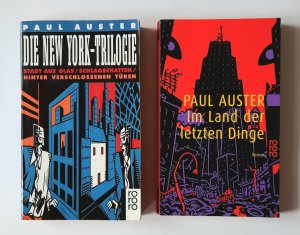 gebrauchtes Buch – Paul Auster – Im Land der letzten Dinge  Und Die New York Trilogie