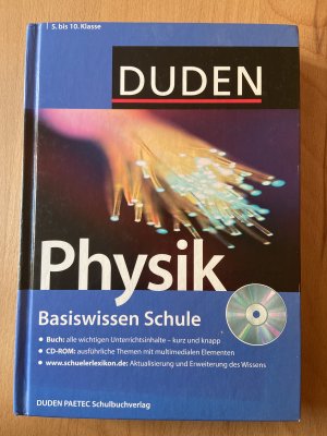 gebrauchtes Buch – Meyer, Lothar; Schmidt – Physik Basiswissen Schule 5. bis 10. Klasse