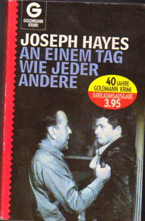 gebrauchtes Buch – Joseph Hayes – An einem Tag wie jeder andere - Verfilmter Kriminalroman