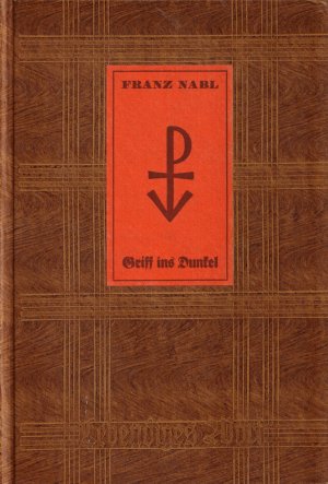 antiquarisches Buch – Franz Nabl – Griff ins Dunkel - Erzählung (1936, Signiert)