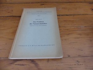 Das Problem der Naturrechtslehre. Versuch einer Orientierung | Freiburger rechts- und staatswissenschafliche Abhandlungen Band 2