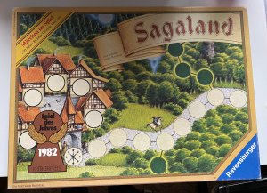 gebrauchtes Spiel – Alex Randolph + Michael Matschoss – Sagaland / Spiel des Jahres 1982