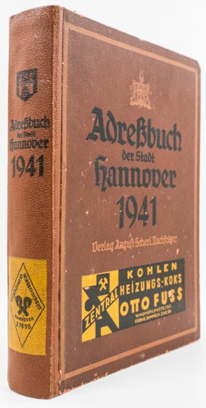 antiquarisches Buch – Adreßbuch der Stadt Hannover 1941. -