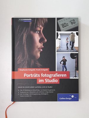 gebrauchtes Buch – Stephanie Eckgold & Frank Eckgold – Porträts fotografieren im Studio