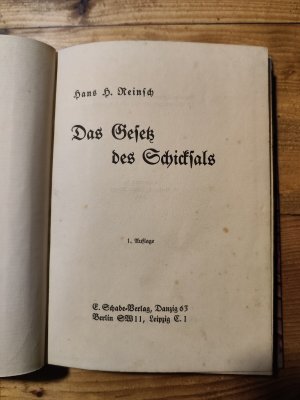 Das Gesetz des Schicksals. [Reihe: Wege zum Urwissen; hgg. v. Karl Werner Schade]