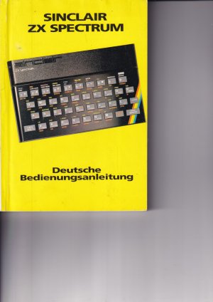 sinclair zx spectrum bedienungsanleitung