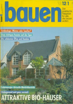 Bauen 12/1-1993/94 19. Jahrgang - Der praktische Ratgeber für alle, die bauen wollen