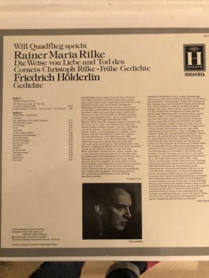 Rilke und Hölderlin, Gedichte