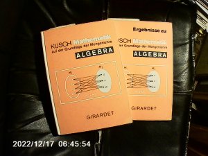 Mathematik auf der Grundlage der Mengenlehre: Algebra