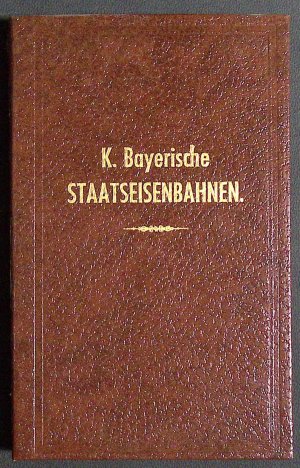 gebrauchtes Buch – Königlich Bayerische Staatseisenbahnen Sammlung der Bildfahrpläne