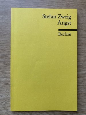 gebrauchtes Buch – Stefan Zweig – Angst