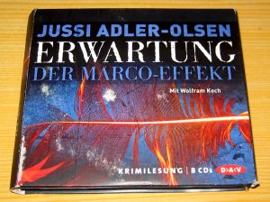 gebrauchtes Hörbuch – Jussi Adler-Olsen – Erwartung. Der fünfte Fall für Carl Mørck, 8 CDs