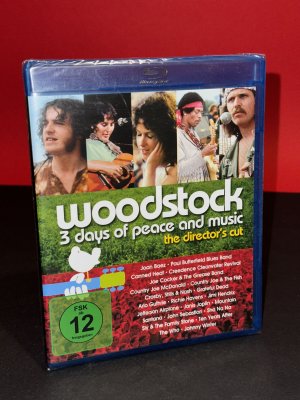 gebrauchter Film – Woodstock 3 days of peace and music  Blu-ray] [Director's Cut]